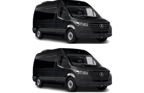 2x 9 Seaters