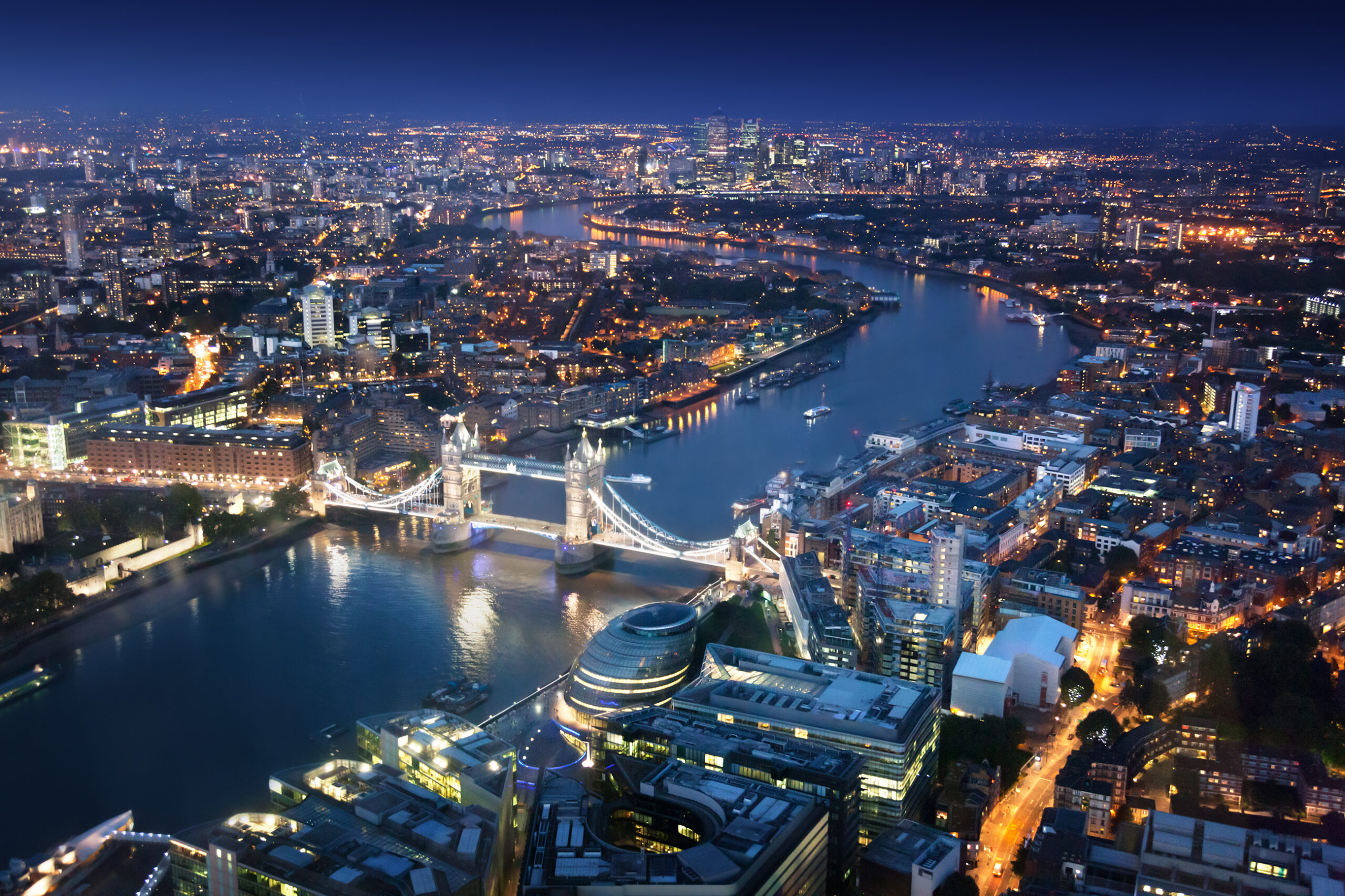 London City at Night